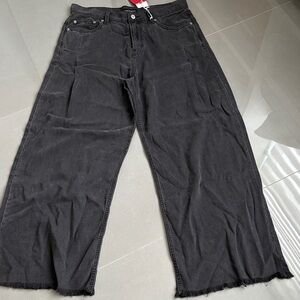 Lucky Brand Black Wide Leg Jeans